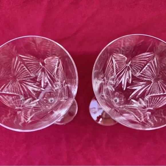 Waterford Crystal Millennium HAPPINESS Toasting Champagne Set of 2 Flutes - Picture 3 of 8